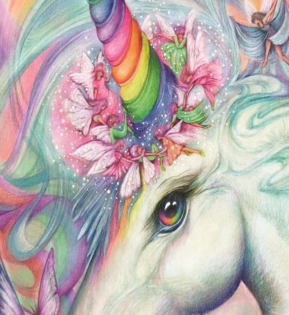 Classy Art Unicorn by P.S. Art Wall Art-1