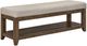 Liberty Furniture Shaker Lakes 6-Piece Harvest Brown/Taupe Optional Double Pedestal Dining Table Set-2