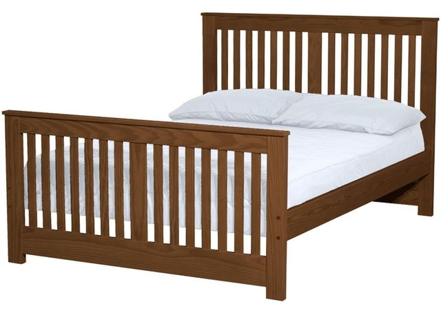 Crate Designs™ Furniture Brindle Twin Extra-Long Youth Shaker Bed-0