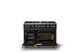 Viking® 5 Series 48" Onyx Pro Style Gas (LP) Range with Brushed Brass Trim-1