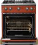 Viking® 5 Series 30" Spiced Cider Pro Style Gas (NG) Range with Brushed Brass Trim-1