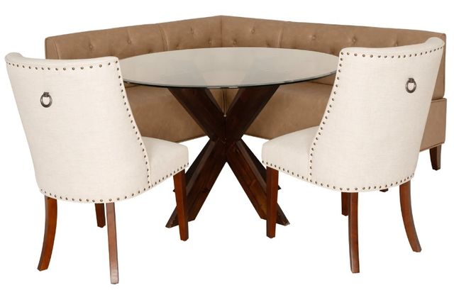 Powell® Auden 6-Piece Natural/Tan/White Dining Set-3