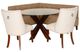 Powell® Auden 6-Piece Natural/Tan/White Dining Set-1