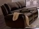 Furniture of America® Gorgius Espresso Power Reclining Loveseat -0