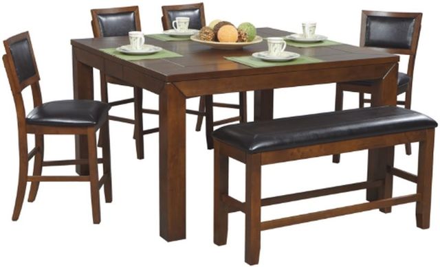 Winners Only® Franklin Black/Brown Bar Stool-1