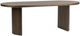 Classic Home Estelle Soft Cocoa 84" Oval Dining Table-0