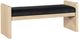 Meridian Furniture Sonia Black/Natural Bench-0