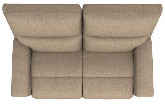 La-Z-Boy® Apollo Khaki Power Reclining Loveseat with Headrest and Lumbar-4