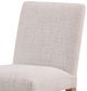 Dovetail Furniture Larkin 2-Piece Taupe Dining Chair Set-3