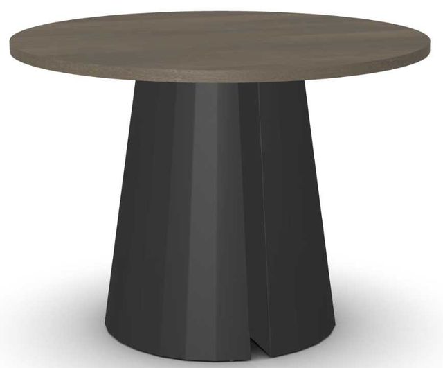 Amisco Customizable Gemma Birch Veneer 42" Round Dining Table-0