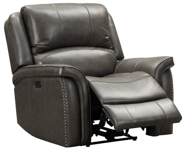 Signature Design by Ashley® Gaspar Gray Power Recliner Chair-1
