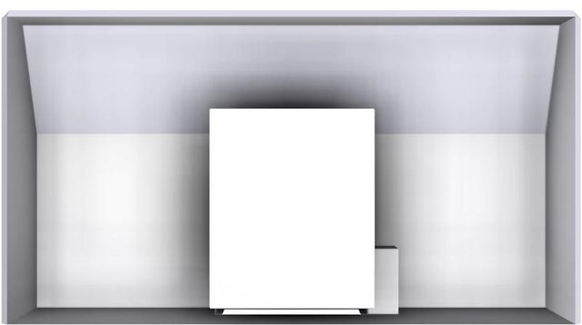 Vent-A-Hood® 36" White K Series Blower Under Cabinet Range Hood-2