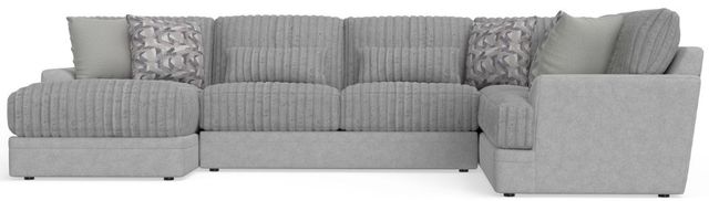 Jackson Furniture Titan 3-Piece Moonstruck Left-Arm Facing Sectional and Chaise-3