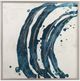 Bassett Mirror Embellished Blue Circle I Framed Print Wall Art-0