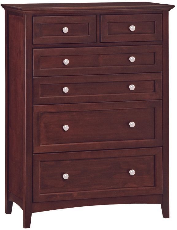 Whittier Wood® Furniture McKenzie Caffe 6-Drawer Chest-0