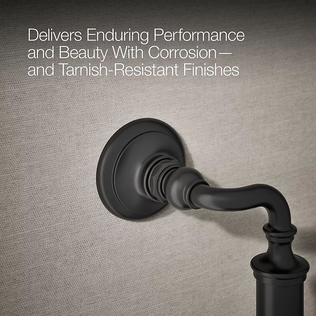 KOHLER® Artifacts® Matte Black 18" Grab Bar-4