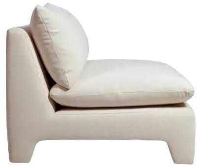 Moe's Home Collection Estelle Cream Sofa-2
