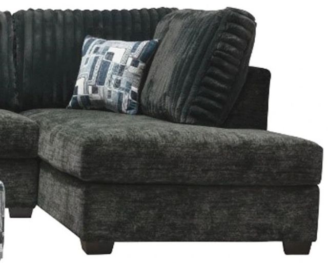 American Wholesale Furniture Galactic 2-Piece Charcoal Right-Arm Facing Sectional and Chaise-1