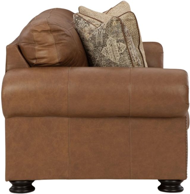Signature Design by Ashley® Carianna Caramel Queen Sofa Sleeper-3