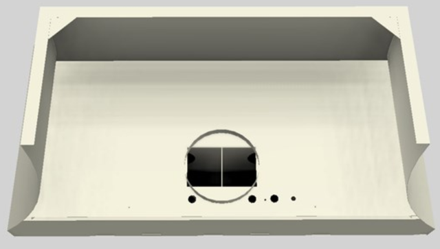Vent-A-Hood® Designer Series 48" Biscuit Wall Mounted Range Hood-2