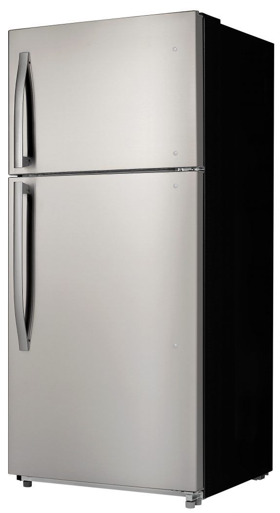 Danby® 18.0 Cu. Ft. Stainless Steel Top Freezer Refrigerator-2