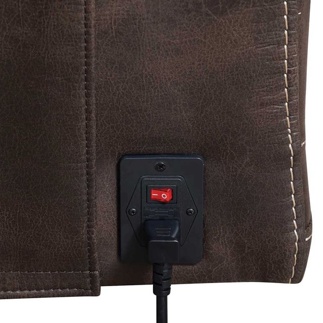 Coaster® Wixom Brown Power Glider Recliner-1