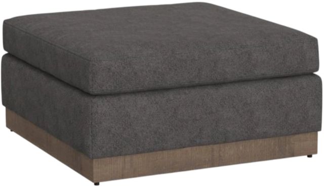 International Furniture Direct Georgia Gray Ottoman-0
