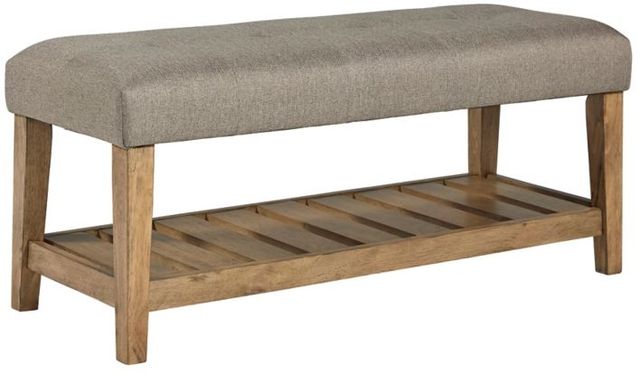 Signature Design by Ashley® Cabellero Light Beige Accent Bench-0