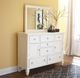 Millennium® By Ashley® Prentice White Bedroom Mirror-3