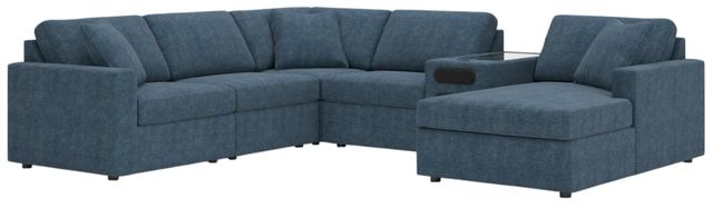 Signature Design by Ashley® Modmax 6-Piece Ink Right-Arm Facing Sectional and Chaise with Audio System-0