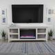 Legends Home Studio Sandstone 65" Fireplace TV Stand-1