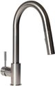 ZLINE Gemini Brushed Nickel Pull Down Single Handle Kitchen Faucet-0
