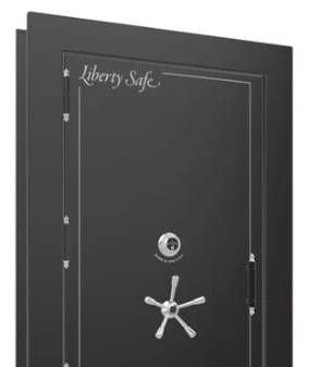 Liberty Safe Black Gloss Out-Swing Left Hinge Mechanical Vault Door-1