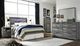 Signature Design by Ashley® Baystorm 3-Piece Gray Queen Panel Bed Set-2