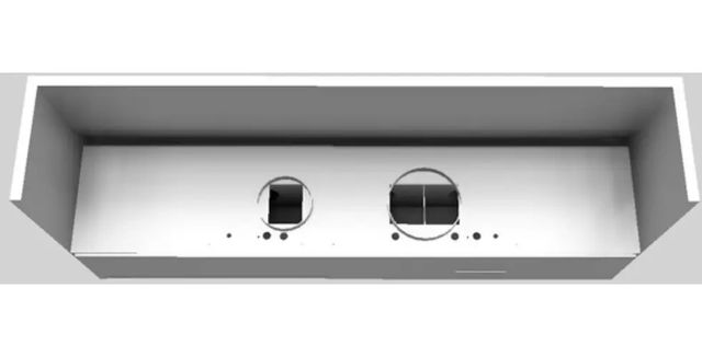 Vent-A-Hood® 60" White Wall Mounted Range Hood-2