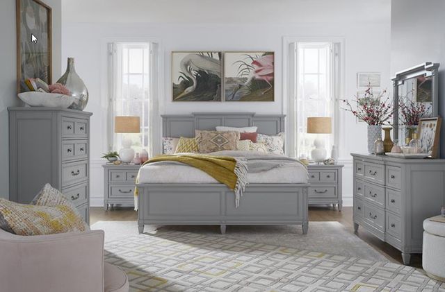 Magnussen Home® Glenbrook Pebble Queen Panel Headboard-1