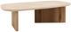 Dovetail Furniture Aelwyn Cream/Natural Coffee Table-0