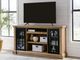 Signature Design by Ashley® Wittenmyer Black/Natural XL TV Stand-1