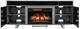 Bell'O® New Enterprise Classic Flame Gray TV Stand with Spectrafire Insert-2