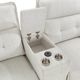 Homelegance® Salida 7-Piece White Modular Power Reclining Sectional with Power Headrests-5