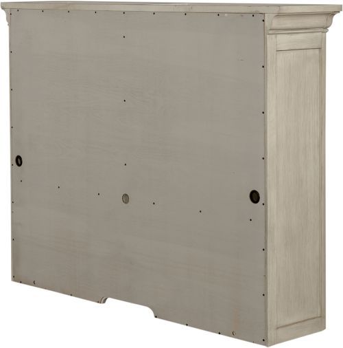 Liberty Furniture Farmhouse Reimagined 3-Piece Antique White/Chestnut Desk and Hutch Set-3