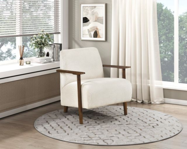 Homelegance® Ezra Beige Accent Chair-1