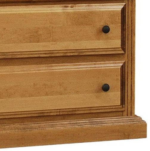 Wolfcraft Furniture McKinley Brown Bedside Chest-1