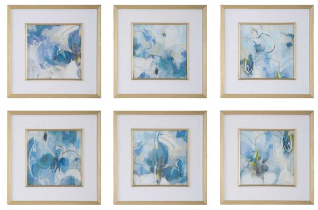 Uttermost® Liz Jardine 6-Piece Fresh Start Framed Print Set-0
