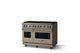 Viking® 5 Series 48" Nantucket Pro Style Gas (NG) Range with Brushed Brass Trim-2