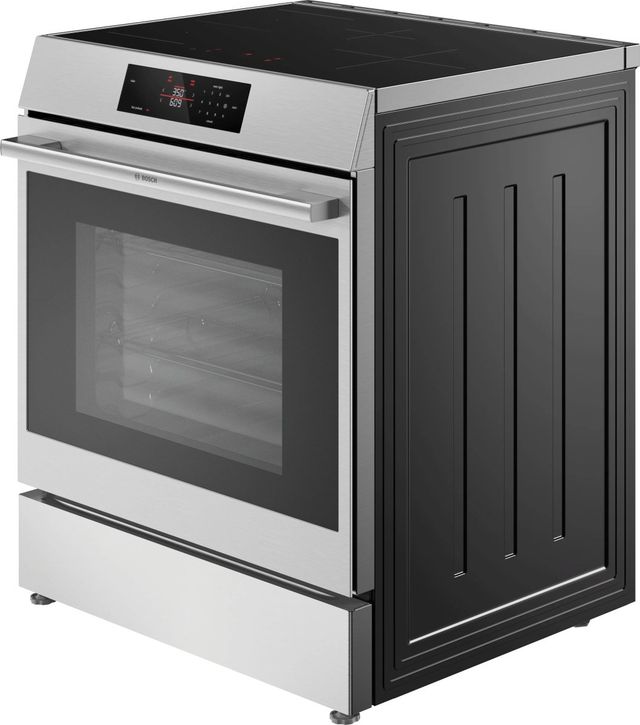 Bosch 500 Series 30'' Stainless Steel Induction Slide-In Range-2