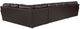 Jackson Furniture Denali 4-Piece Chocolate Left Side Facing U-Shape Sectional-3