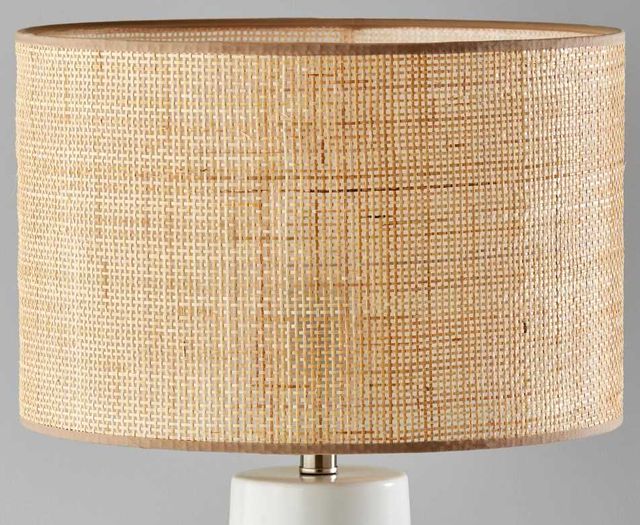 Adesso® Sheffield White Tall Table Lamp-1