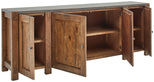 aspenhome® Harlow Saddle 84" Console -1