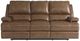 Bassett® Furniture Club Level Parsons Umber Leather Power Reclining Sofa-1